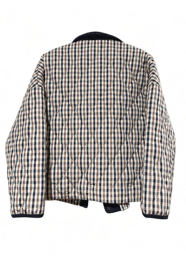 CHAQUETA CUADROS  ACOLCHADA