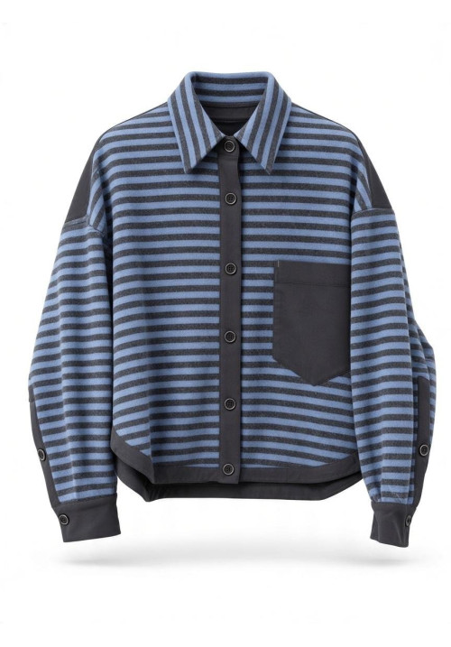 CHAQUETA RAYAS C/ CUELLO