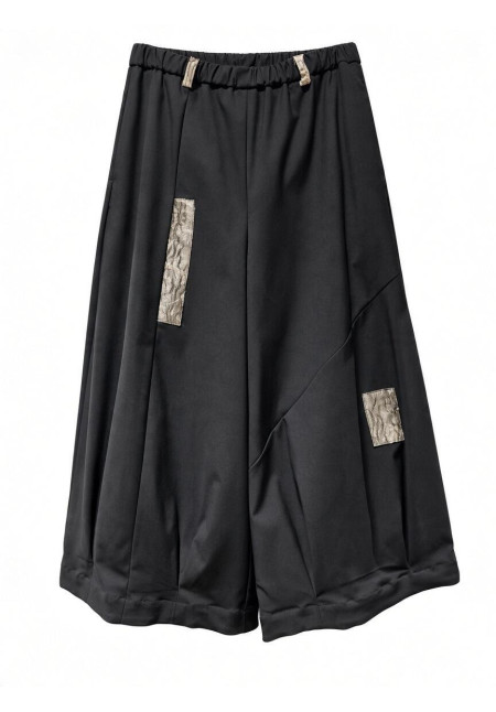 PANTALON PARCHES DORADOS